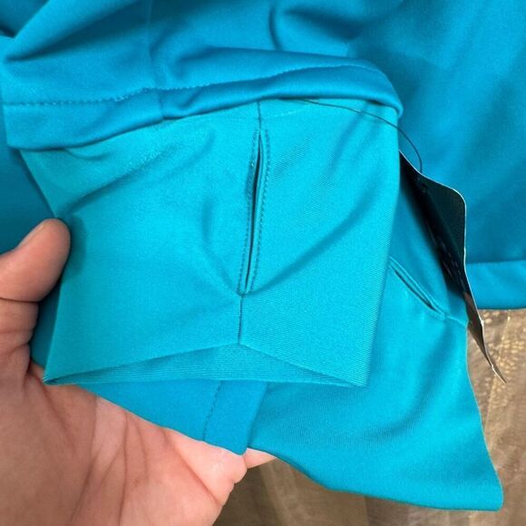NFL Miami Dolphins Teal Soft Shell Light Hooded Zip Jacket Large NWT - Picture 9 of 9